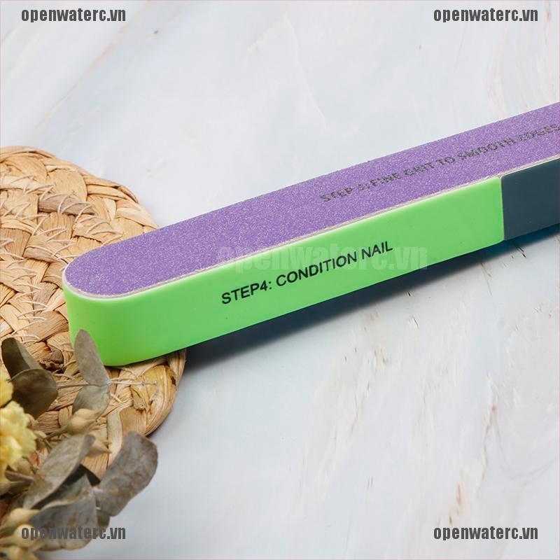 1 Xốp Dũa Móng Tay Dạng Khối 7 Chế Độ