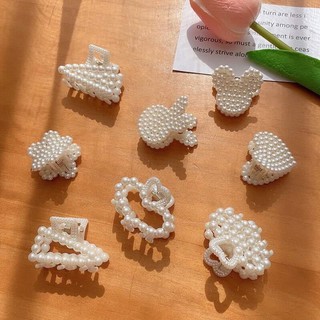 🍨Cặp tóc hạt trai cỡ nhỏ mini, cặp tóc mai
