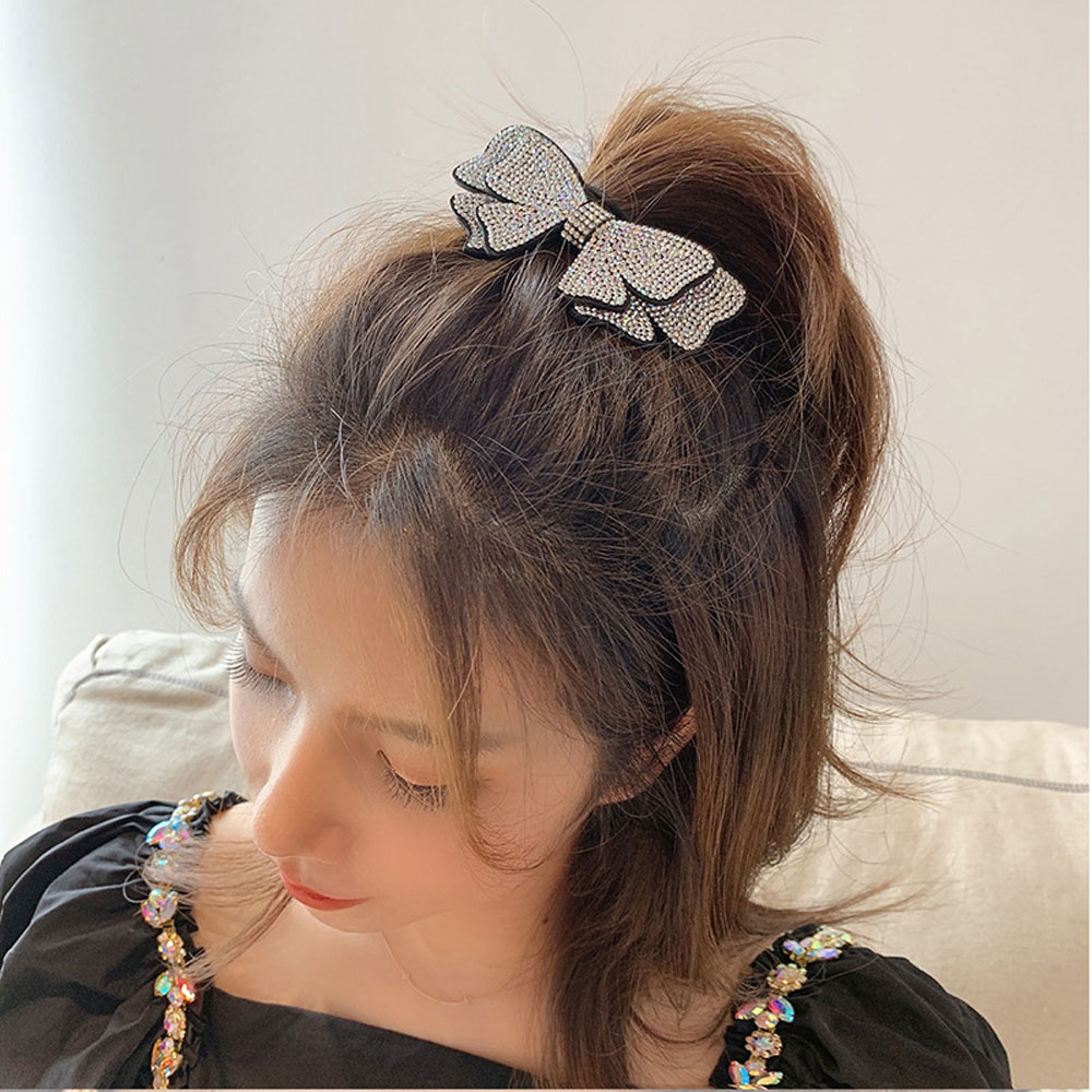 Kẹp Tóc Hình Nơ Thời Trang Hàn Quốc Cho Nữ