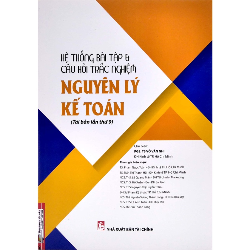Sách - Hệ Thống Bài Tập & Câu Hỏi Trắc Nghiệm Nguyên Lý Kế Toán