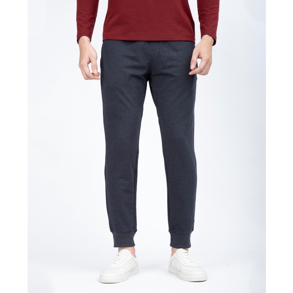 Quần thu đông, quần thể thao dệt kim Insidemen bo gấu túi khóa IPA005W1-