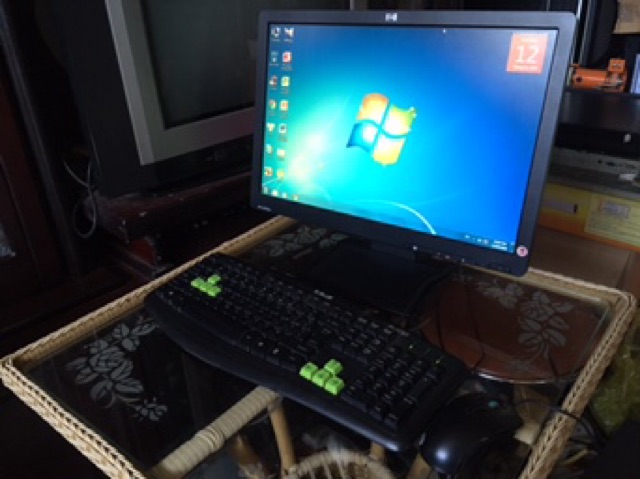 Bộ Máy Tính Màn LCD 19in Sáng đẹp Ram 4G, Card Màn hình rời. | BigBuy360 - bigbuy360.vn