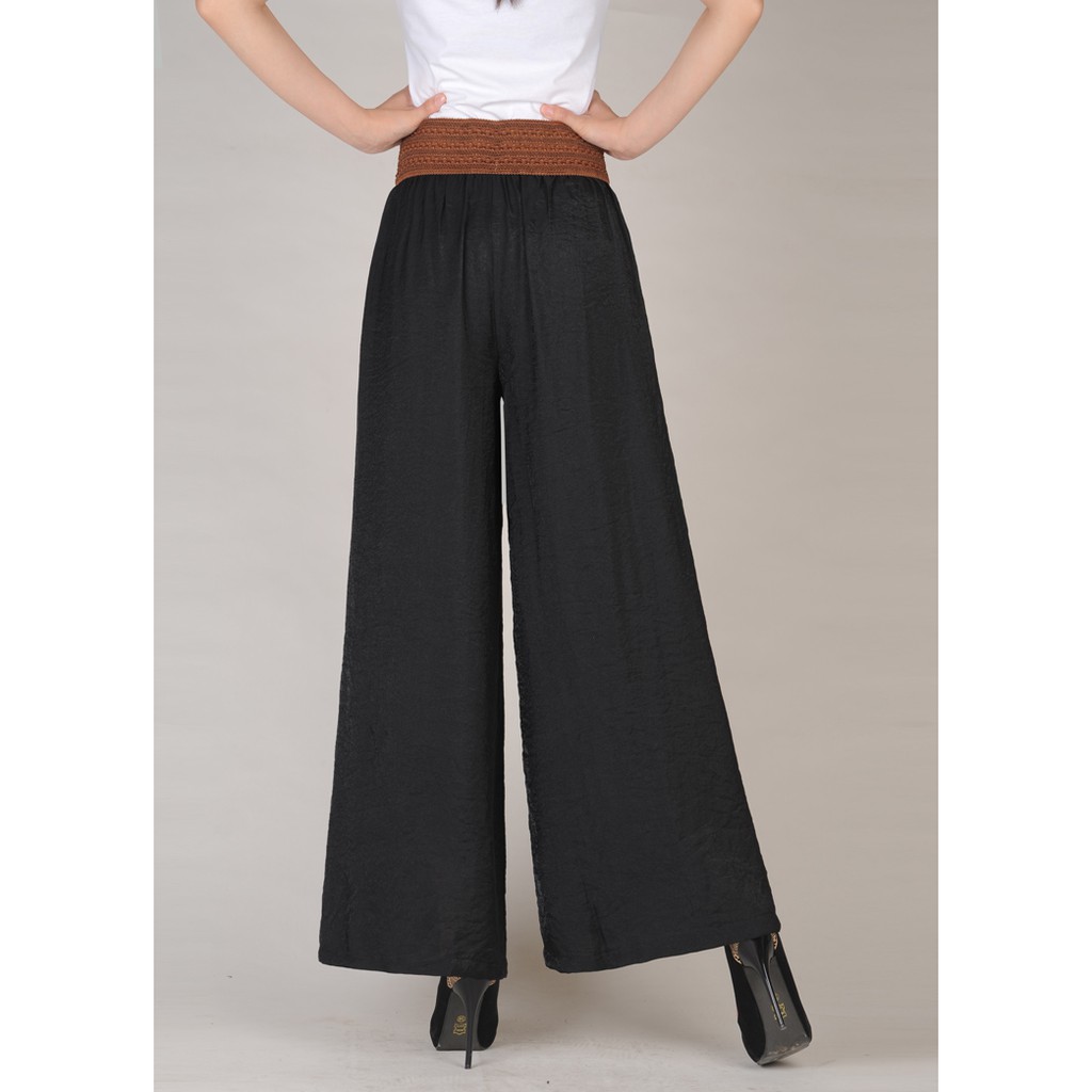 Quần Culottes Ống Rộng Cỡ Lớn 40-80kg Thời Trang Trẻ Trung Cho Nữ