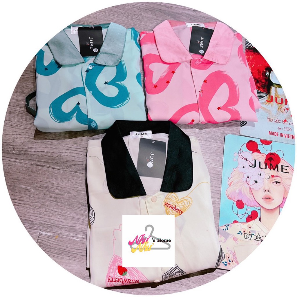 [ VẢI ĐẸP] Pijama Lụa Mango Tay Ngắn Quần Dài Cổ Sen Mẫu Mới | BigBuy360 - bigbuy360.vn
