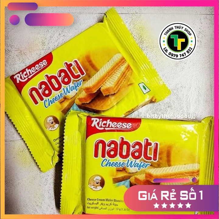 Combo 10 gói - Bánh xốp phô mai hiệu Nabati càng ăn càng nghiện loại 58g | BigBuy360 - bigbuy360.vn