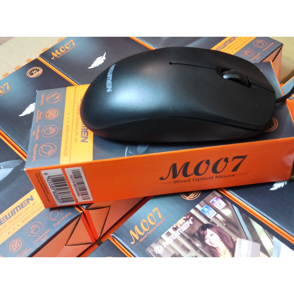 Chuột máy tính Có Dây Newmen M007 chính hãng 12 tháng