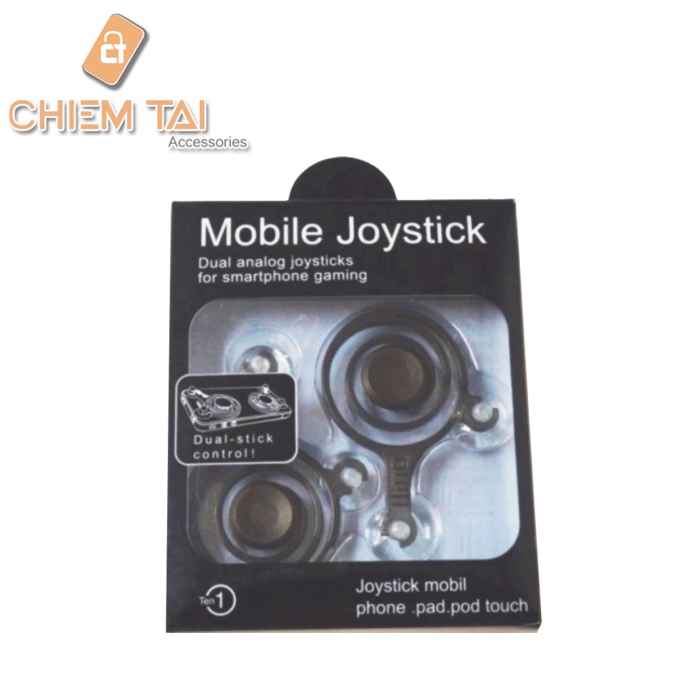 Bộ Joystick fling mini hỗ trợ chơi game trên smartphone (1 bộ)