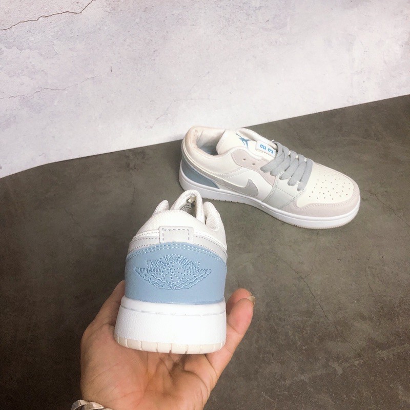 (Tặng Hộp Và Lọ Tẩy giày +bill) giày Thể Thao J.D Ghi Cổ Thấp Nam Nữ | BigBuy360 - bigbuy360.vn