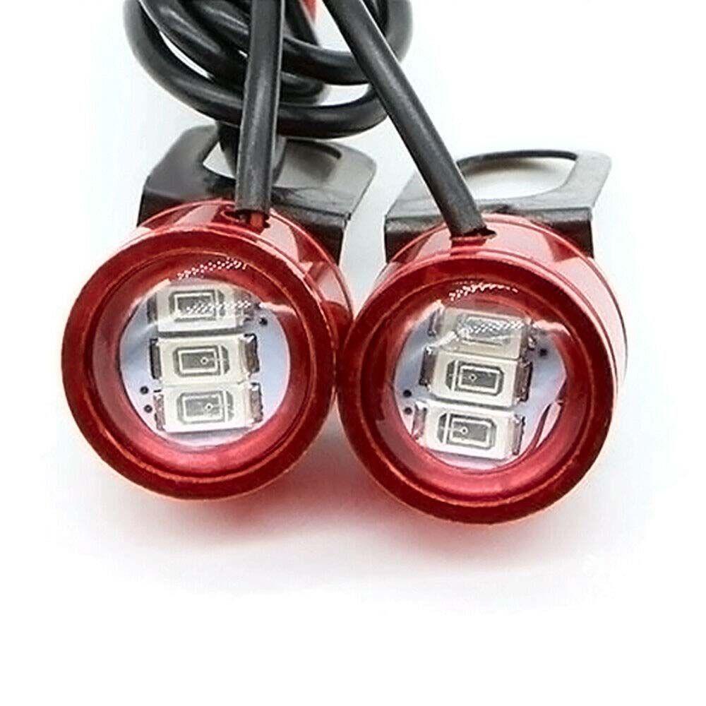 Đèn LED Mắt Đại Bàng Chống Thấm Nước DC 12V DRL Cho Gương Chiếu Hậu Xe Máy VANES1