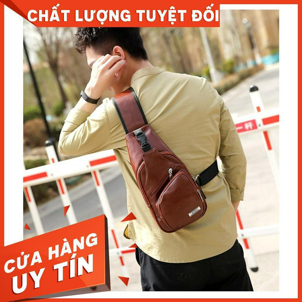 Túi Đeo Chéo Bằng Da Cao Cấp EMI BE90 -loại đẹp