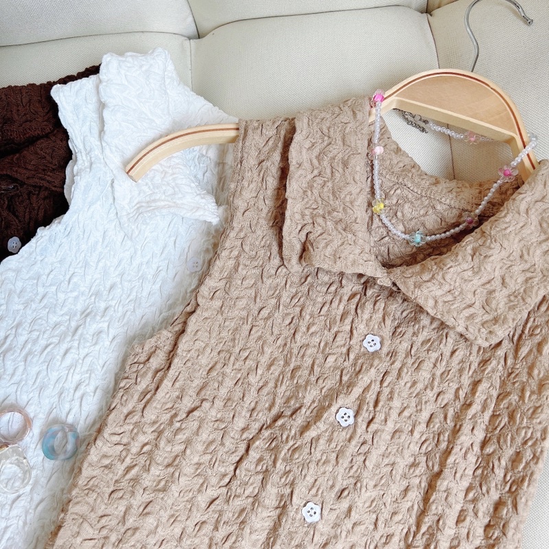 Áo Xốp Sát Nách Cổ Polo Hèo Studio (Ảnh Thật + Video)