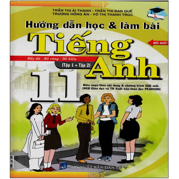 Sách - Hướng dẫn học và làm bài Tiếng Anh11 ( tập 1+2 )