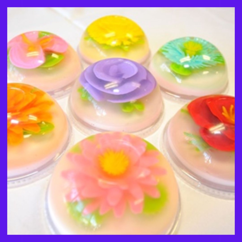 Bột rau câu dẻo, thạch rau câu giòn sóc vàng hộp 10 gói*12g