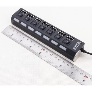 hub 7 cổng usb 2.0 tốc độ cao có công tắc