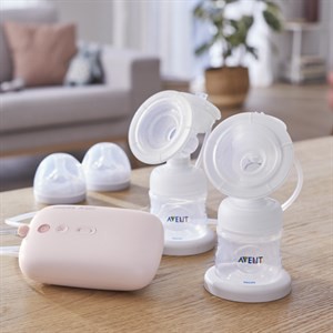 Máy Hút Sữa Điện Đôi Philips Avent Eureka SCF393/11