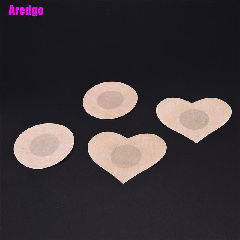 [Hàng mới về] 10 Miếng dán ngực hình tròn/ trái tim cho nữ