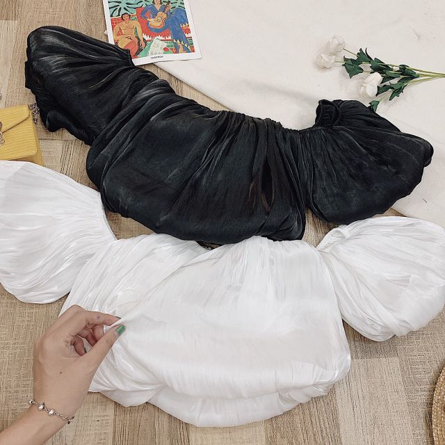 Áo cúp tay phồng