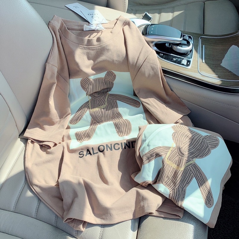 Áo Thun Phông A26 Unisex Nam Nữ   In 3G Gấu Mụn Hàng Cao Cấp | BigBuy360 - bigbuy360.vn