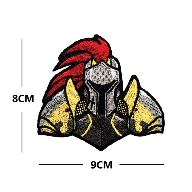 Patch hiệp sỹ bóng đêm_chiến binh_dán quần áo ba lô_túi xách