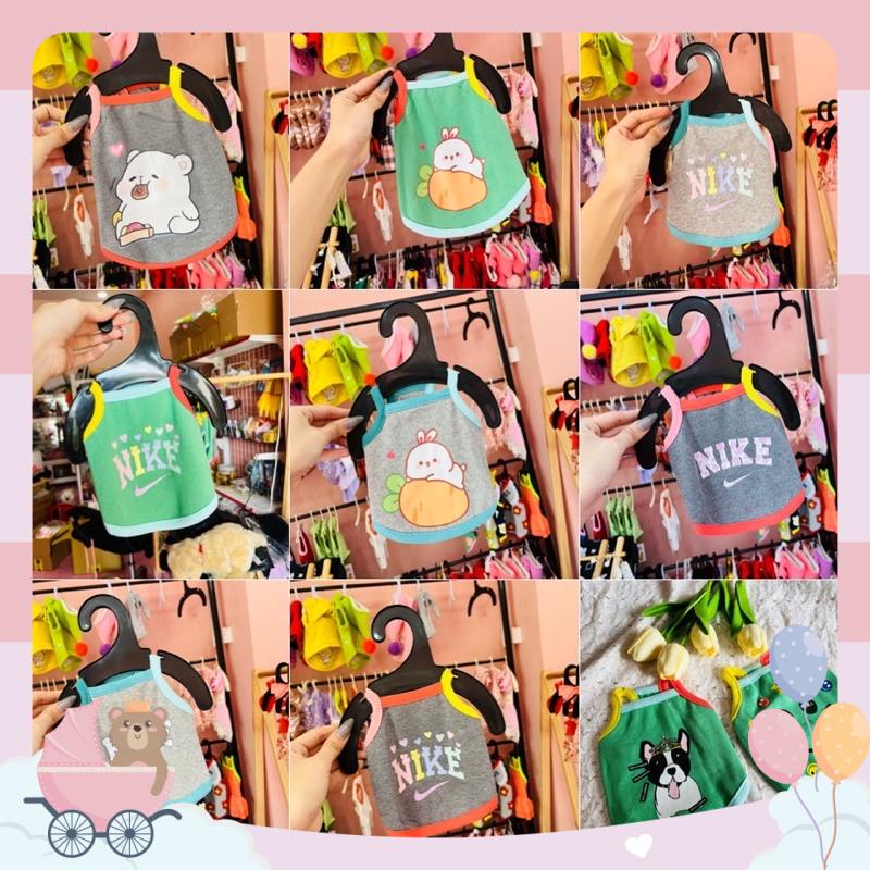 Áo Cotton Thời Trang Xuân Hè Xinh Xắn Dành Cho Thú Cưng