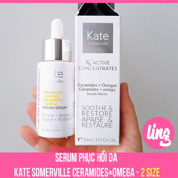Serum phục hồi da Kate Somerville KX Active Concentrates Omegas + Ceramides 30ml