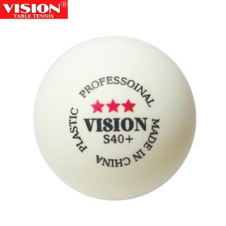 Quả Bóng Bàn 3 Sao VISION S40+ PLASTIC Độ Bền Cao Này Chuẩn