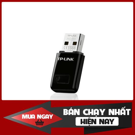 Thiết bị thu Wifi TP-Link TL-WN823N - Bộ chuyển đổi USB chuẩn N không dây Mini tốc độ 300Mbps