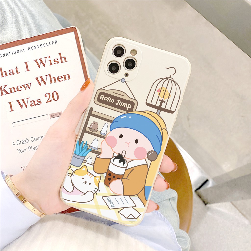 Ốp lưng IP cạnh vuông RoRo Jump 6/6plus/6s/6splus/7/7plus/8/8plus/x/xr/xs/11/12/13/14/pro/max/plus/promax Educase86