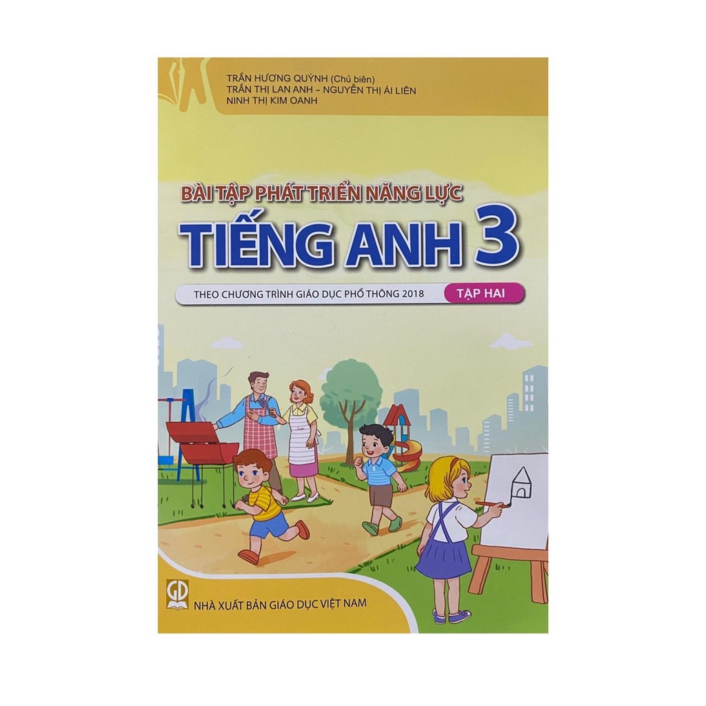 Sách - Bài tập phát triển năng lực tiếng anh 3 tập hai ( theo chương trình giáo dục phổ thông 2018 )