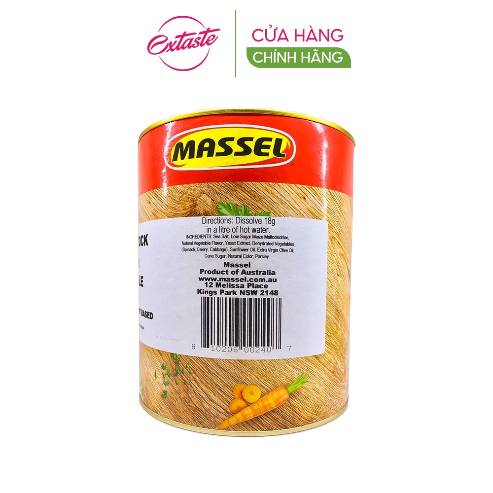 Bột nêm vị gà Massel Premium Stock Powder Chicken Style 2kg không bột ngọt có thể ăn chay