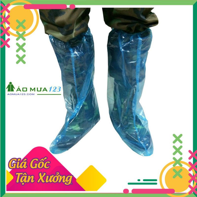 Ủng bọc giày dép đi mưa bằng Nilon