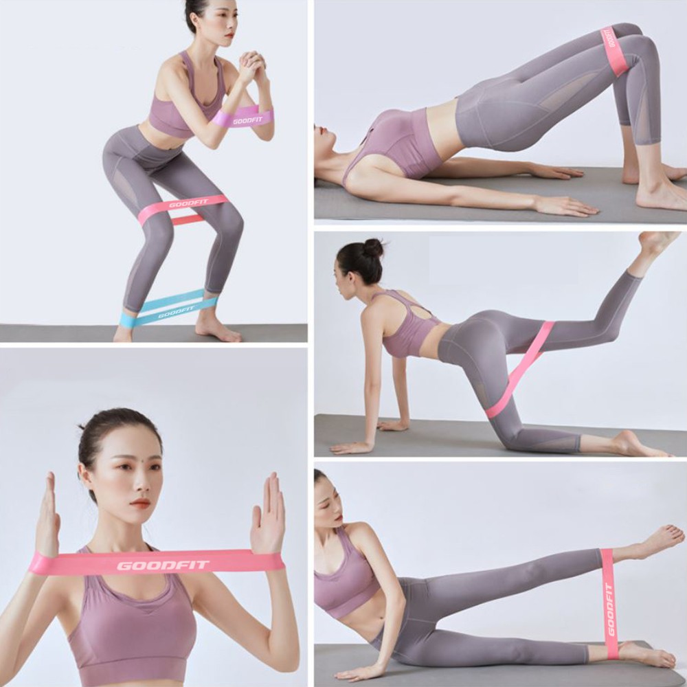 Set 5 dây kháng lực latex chuyên dụng hỗ trợ tập gym thể dục thể thao và yoga tại nhà ( BẢNG TO)