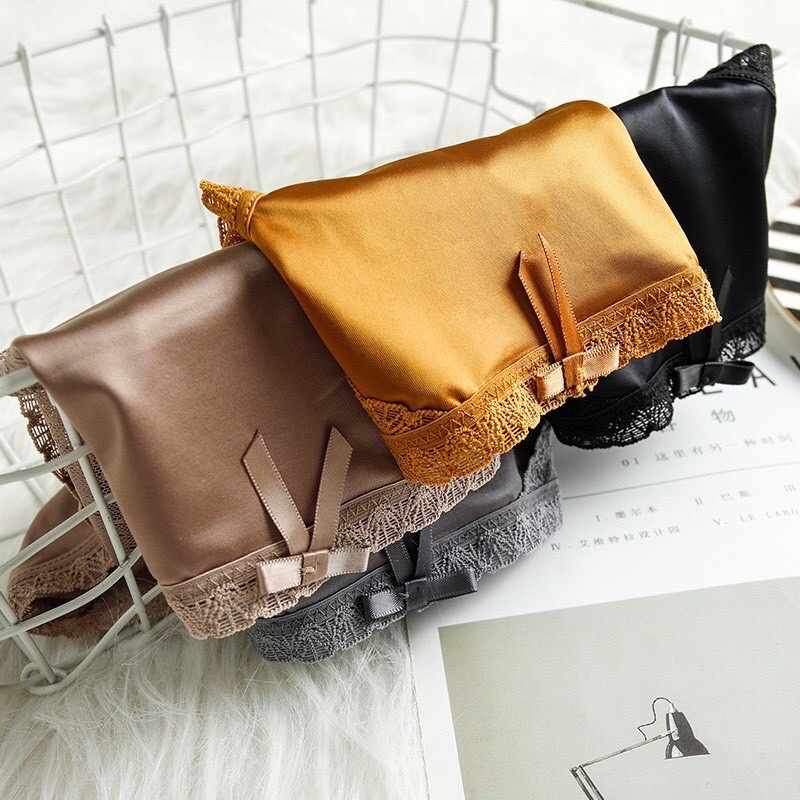 (Có chọn màu) Quần lót nữ lụa viền ren voan sexy có size to CECILIA - Bae Lingerie | BigBuy360 - bigbuy360.vn