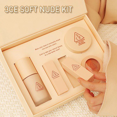 Bộ Trang Điểm 3ce Soft Nude Kit