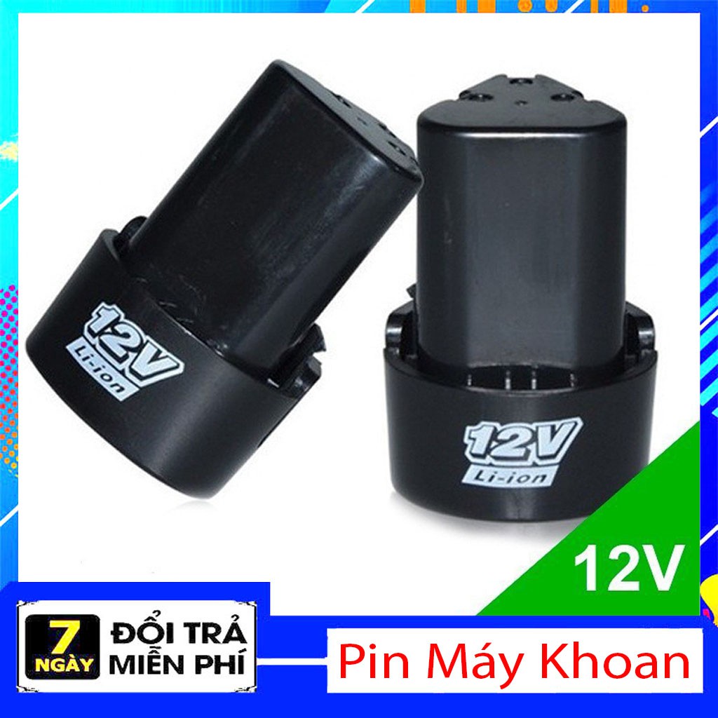 Pin Máy Khoan Cầm Tay 12 V Li-Ion 1500mAh, pin máy khoan, pin 12v