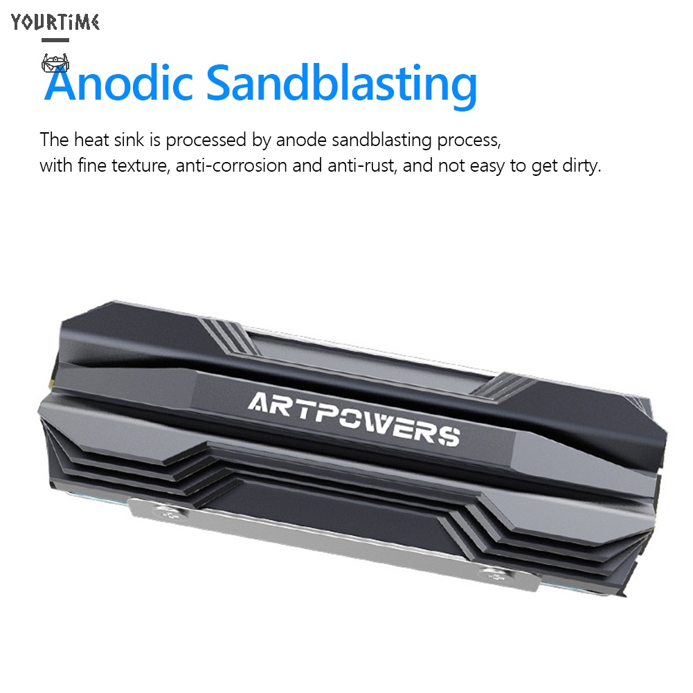 Quạt tản nhiệt bằng nhôm M.2 2280 NVME | BigBuy360 - bigbuy360.vn