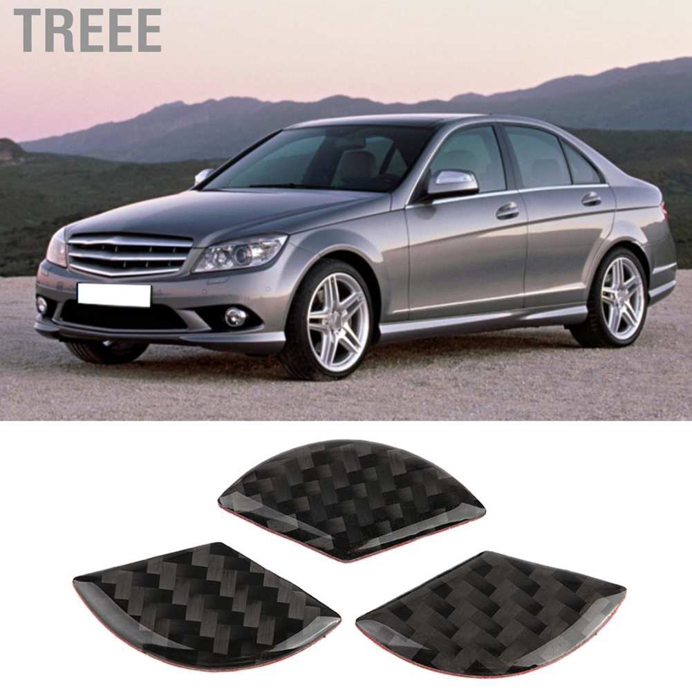 Miếng Dán Logo Cho Vô Lăng Xe Ô Tô Mercedes C Class W204