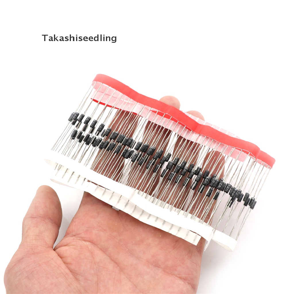 Bộ 100 Linh Kiện Điện Tử DO-41 1N4007 1A 1200V Chất Lượng Cao