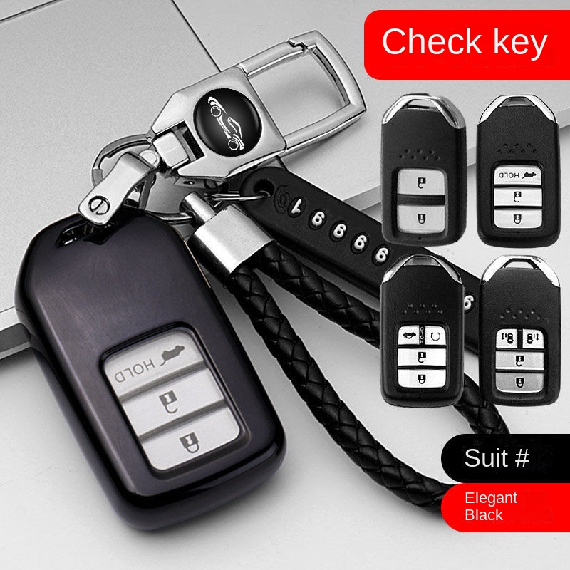 Vỏ Bảo Vệ Chìa Khóa Xe Hơi Honda crv ten- generation Civic Accord Ling Pai Guan Dao XRV Zhifeng Chất Lượng Cao Ốp