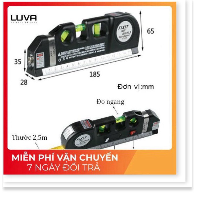 Thước Ni Vô Laser Đa Năng FIXIT