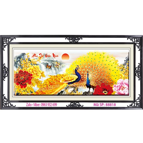 Tranh thêu chữ thập 88818kt : 90 x 41cm