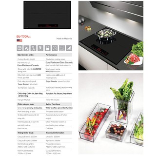 Bếp từ Eurosun EU-T709pro