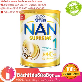 Combo 2 lon sữa bột nan supreme 1 - 800g
