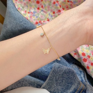 |KHÔNG ĐEN GI| Lắc tay butterfly daisy