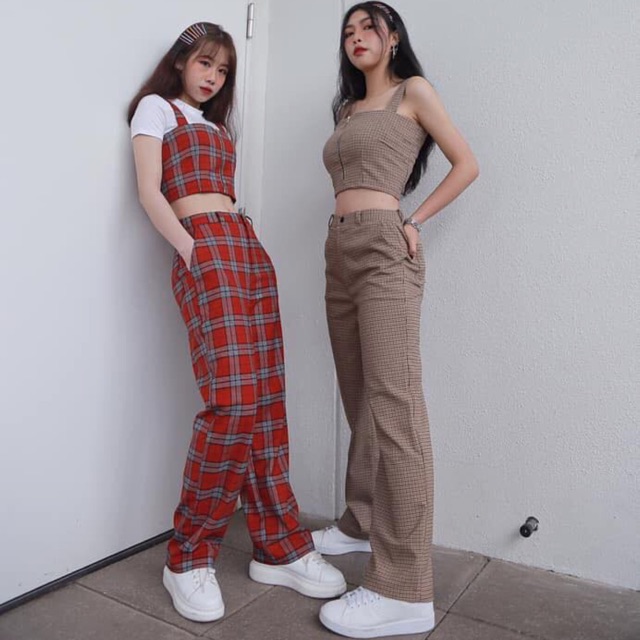 Pass set caro đỏ của Basicbea.98