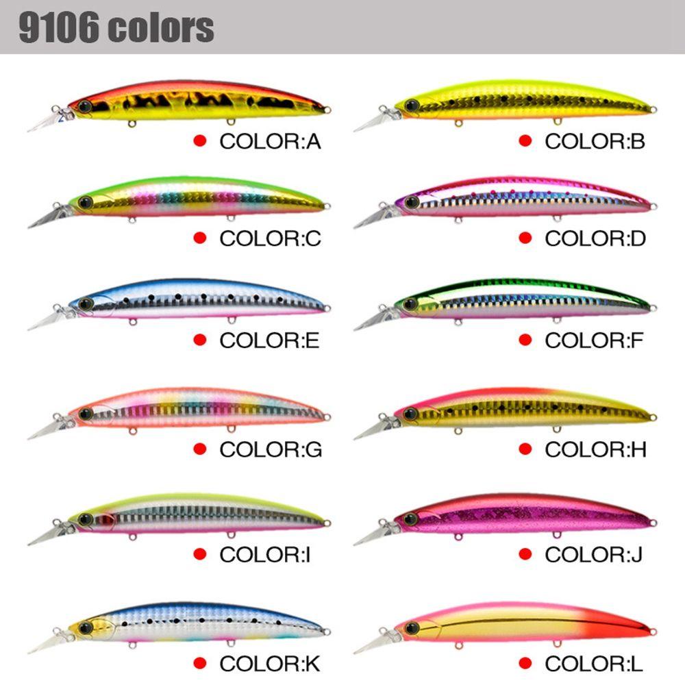 MUVAKO Mồi Câu Cá Nhân Tạo 19g / 23g 110mm / 130mm Tiện Dụng