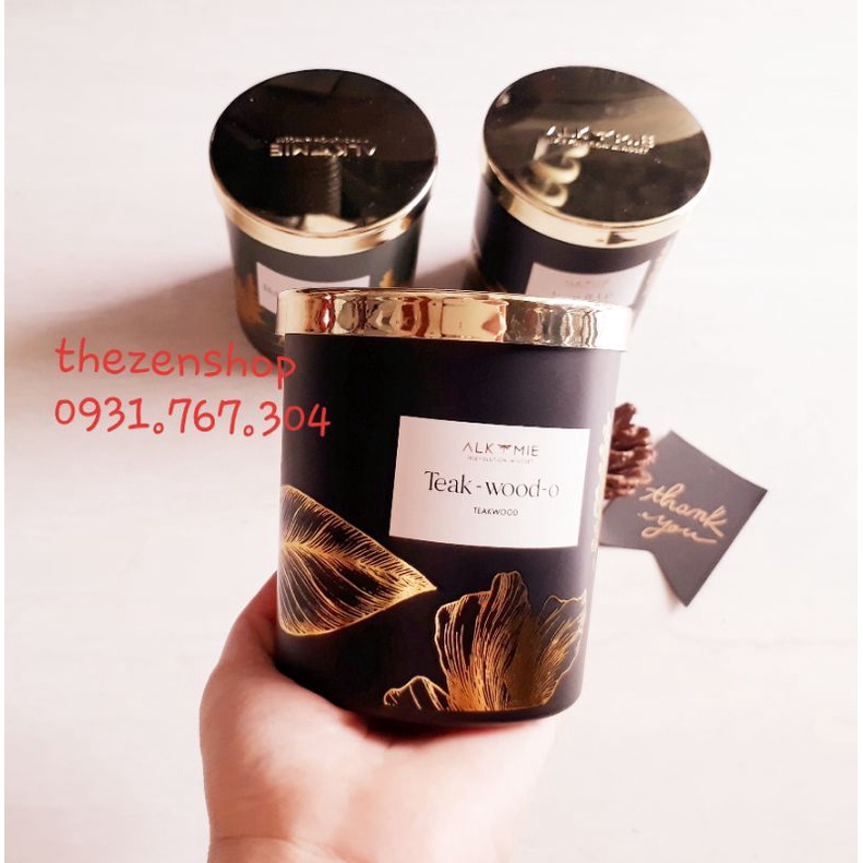 Nến Thơm Xuất Khẩu Cao Cấp Hương Thảo Mộc Sang Trọng