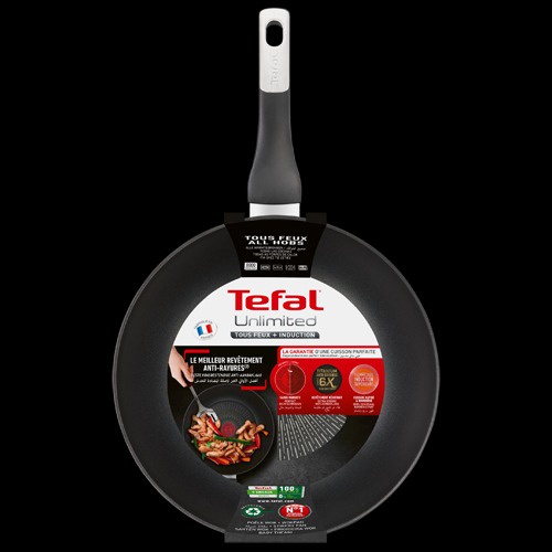 Chảo chiên sâu lòng 28cm chống dính đế từ Tefal Unlimited G2551902 - Hàng chính hãng