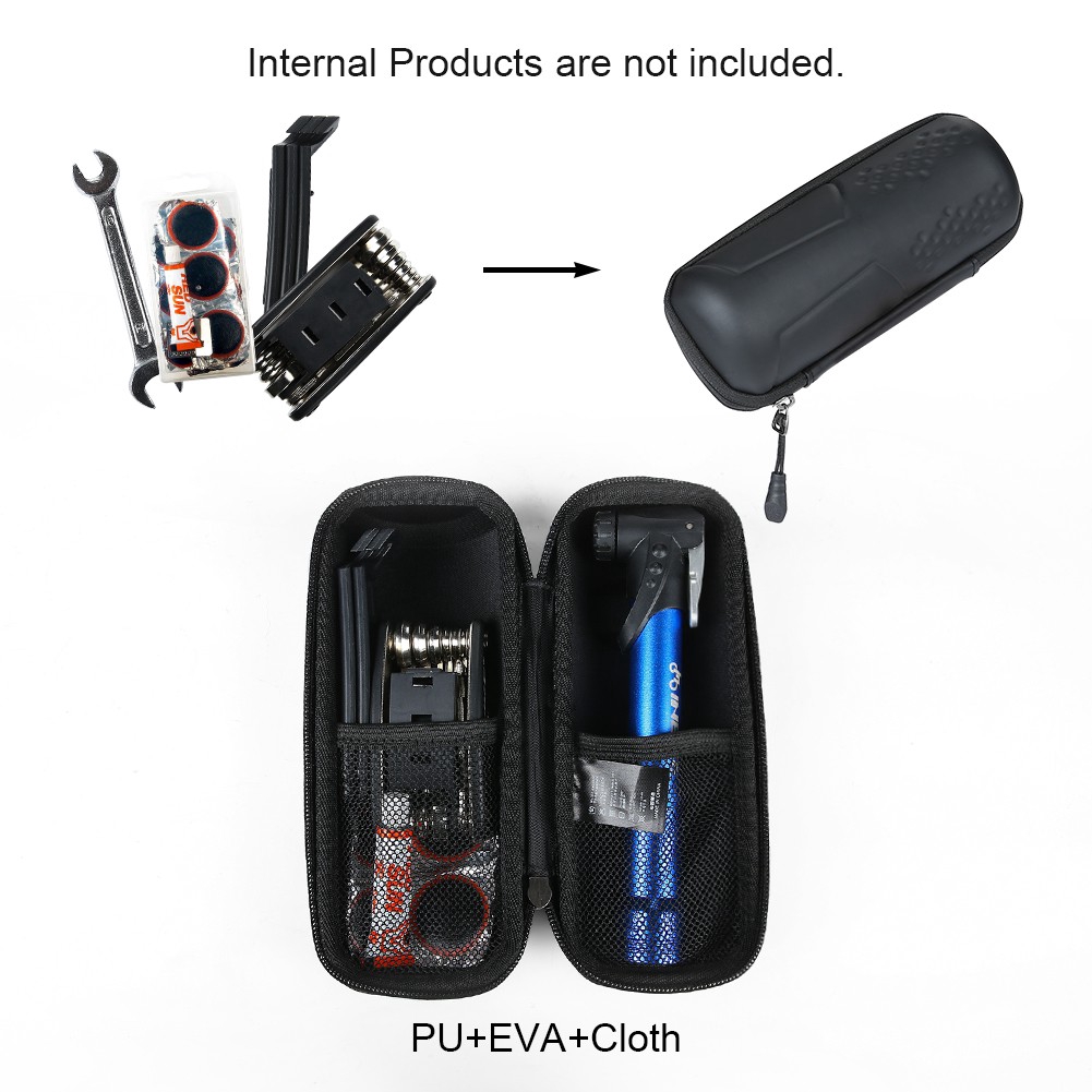 Túi đựng giữ ấm bình nước có dây kéo không thấm nước dành cho xe đạp/yên xe đạp