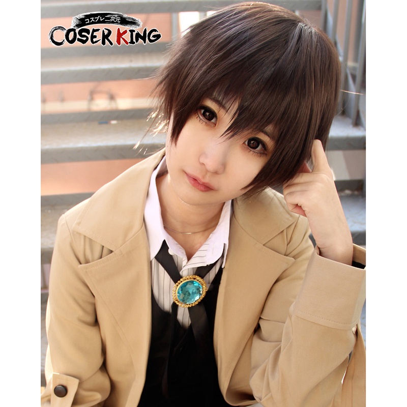 Set trang phục hóa trang nhân vật thám tử Dazai Osamu trong anime Bungo Stray Dogs cho nam nữ